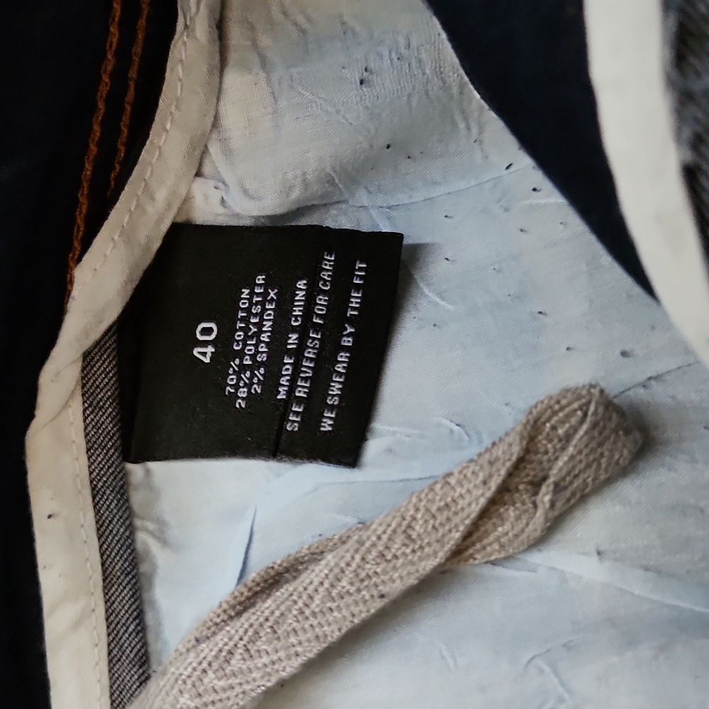 Z W Design Jeans 40"W×30"L×10.5C EUC - Picture 6 of 9